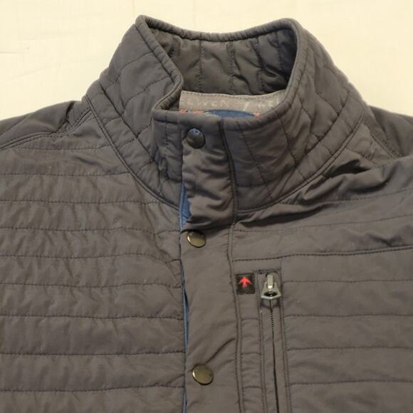 Huckberry Relwen Vest Mens L Blue Windzip Sleeveless Jacket Full Zip Outdoor - Picture 2 of 11